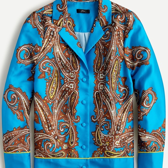 J. Crew Tops - J.Crew Paisley Print